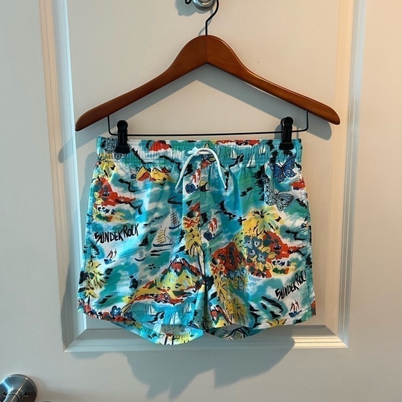 SUNDEK STRETCH WAIST SWIM TRUNKS REPREVE NWT - Picture 2 of 15